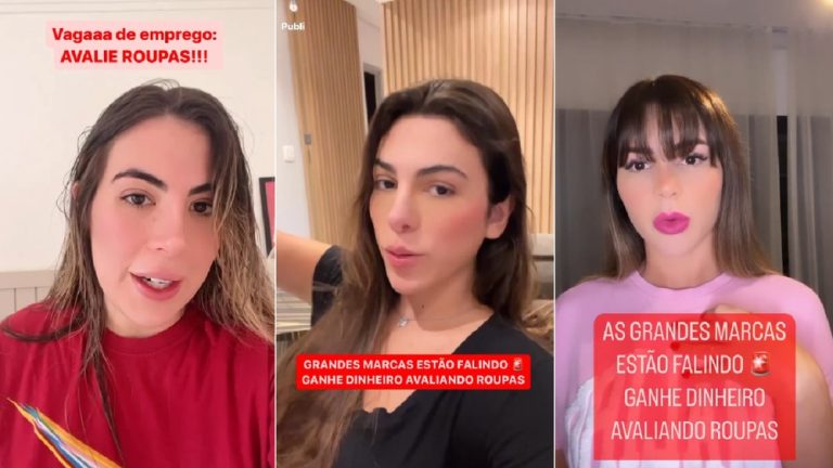 Shein alerta para golpe em site promovido por influenciadores para ganhar dinheiro avaliando roupas