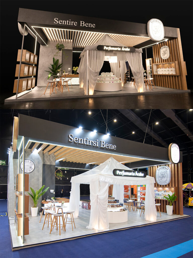 Punch Live assina estande da Giorno na Beauty Fair 2025
