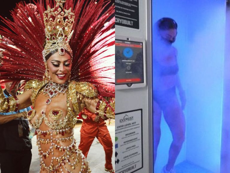 Descubra os segredos da crioterapia: o procedimento que Juliana Paes adotou para arrasar no Carnaval.
