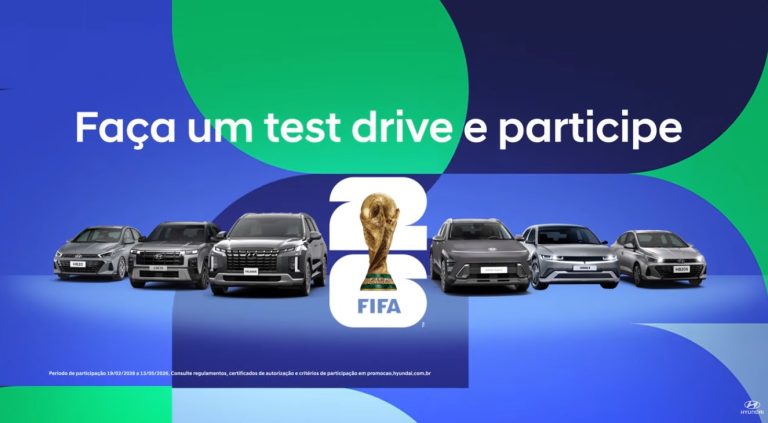 Promoção nacional aposta em test-drive para conectar experiência de marca ao maior palco do futebol mundial
