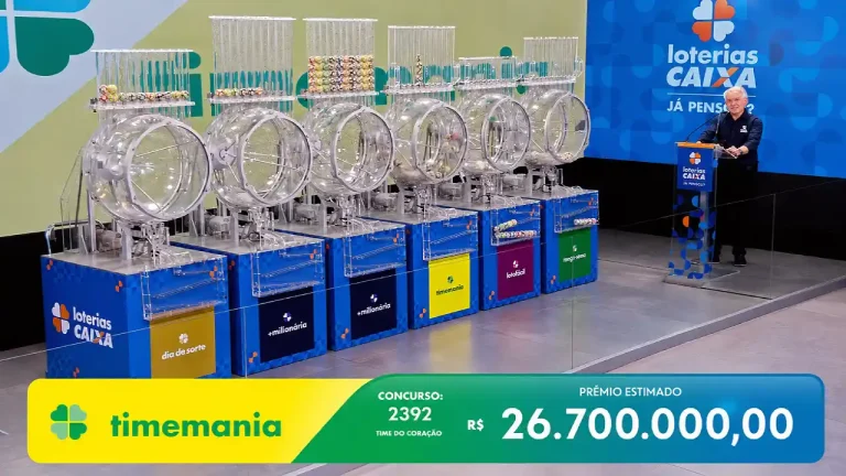 Timemania 2392: prêmios, time favorito e informações financeiras do sorteio de 16 de maio