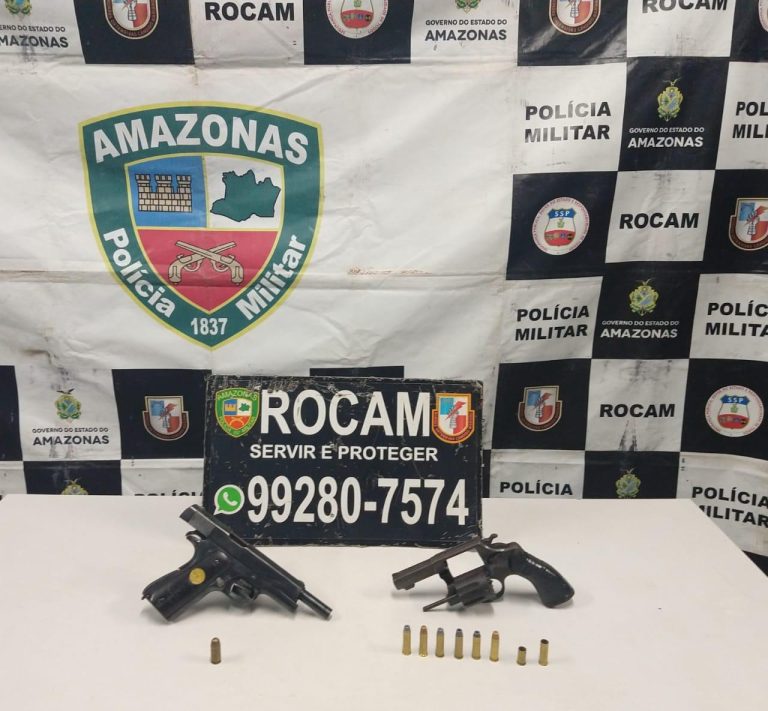 Sete detidos e dois adolescentes apreendidos em operação da Polícia Militar em Manaus