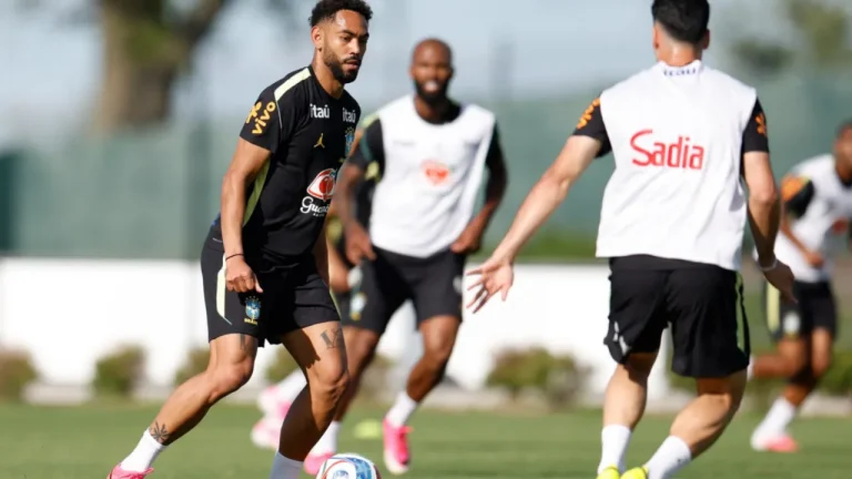 Matheus Cunha tem chances de iniciar como titular na partida do Brasil contra o Haiti