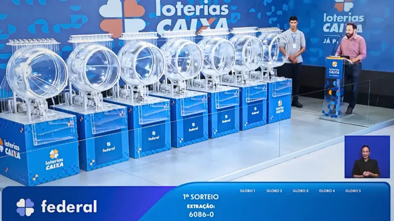 Loteria Federal: Confira os números sorteados na 6086 neste domingo, 26 de julho