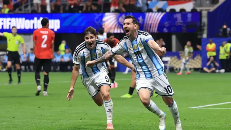 Argentina supera Egito e conquista vaga nas quartas de final da Copa do Mundo