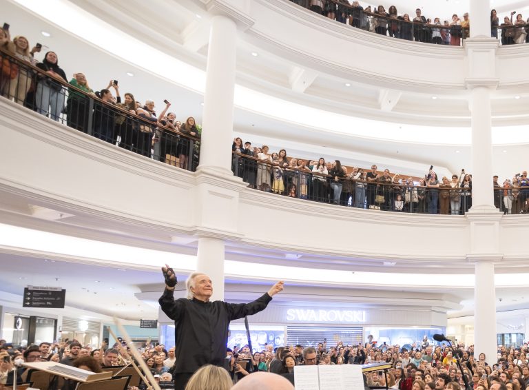 Pátio Higienópolis apresenta concerto gratuito sob regência do Maestro João Carlos Martins e Bachiana Filarmônica SESI-SP