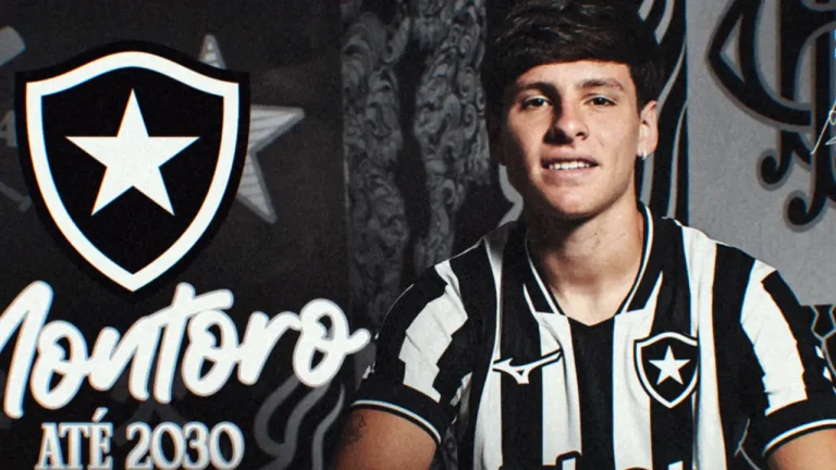 Botafogo amplia contrato de Montoro até 2030 e coloca jovem talento no coração do novo planejamento