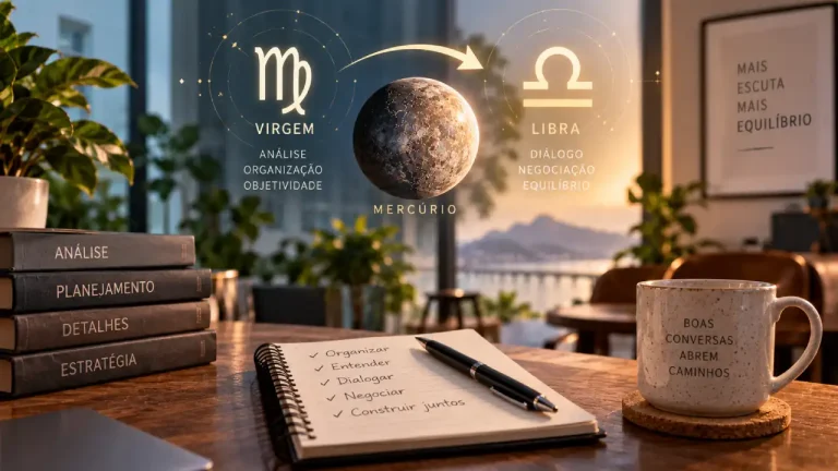 Mercúrio entra em Libra nesta quinta: 4 signos ganham destaque nas conversas